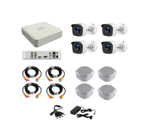 Hilook 1080P 4 Channel DVR & 4 Bullet Cameras CCTV KIT - Free Basic Installation*