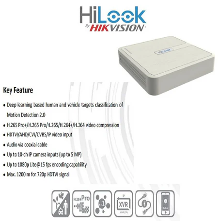 Hilook 1080P 8 Channel DVR & 8 Bullet Cameras CCTV KIT - Free Basic Installation*